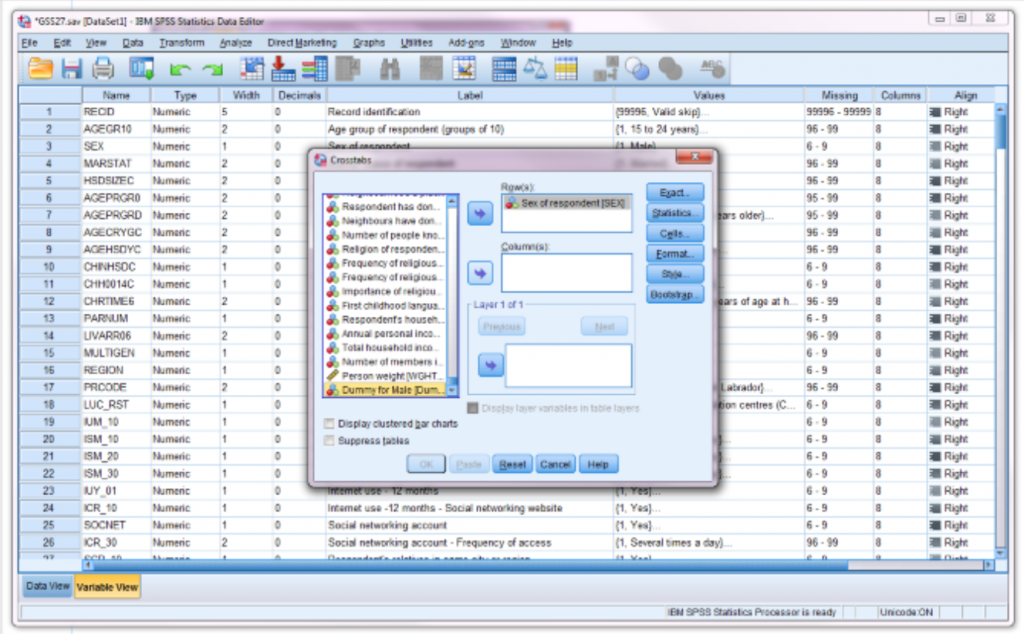 Recoding Variables in SPSS