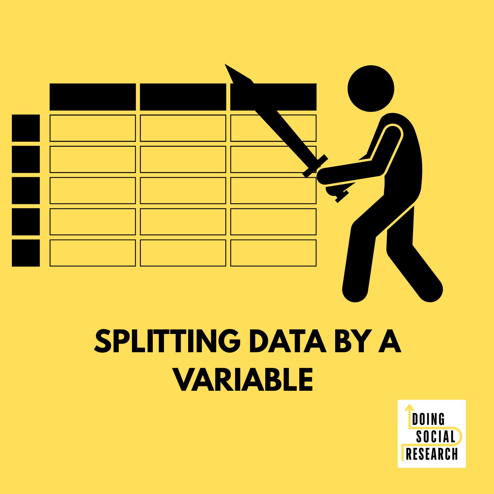 Splitting Data by a Variable